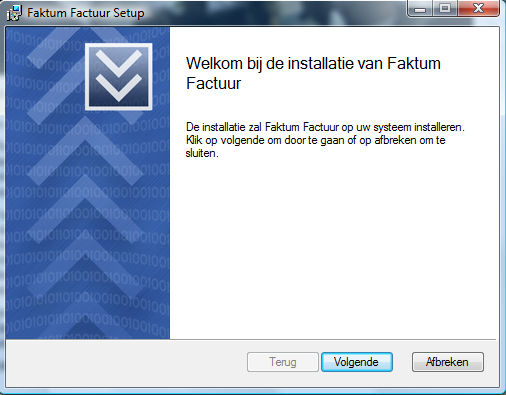 Factuurprogramma Installatie